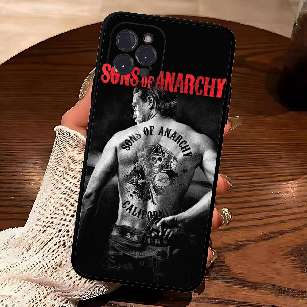 Crime Sons Of Anarchy TV Phone Case For Iphone 16 15 17 13 14 12 11 Pro Max Plus Black Shell Cover Case iPhone 13pro max
Crime Sons Of Anarchy TV Phone Case For Iphone 16 15 17 13 14 12 11 Pro Max Plus Black Shell Cover Case iPhone 13pro max