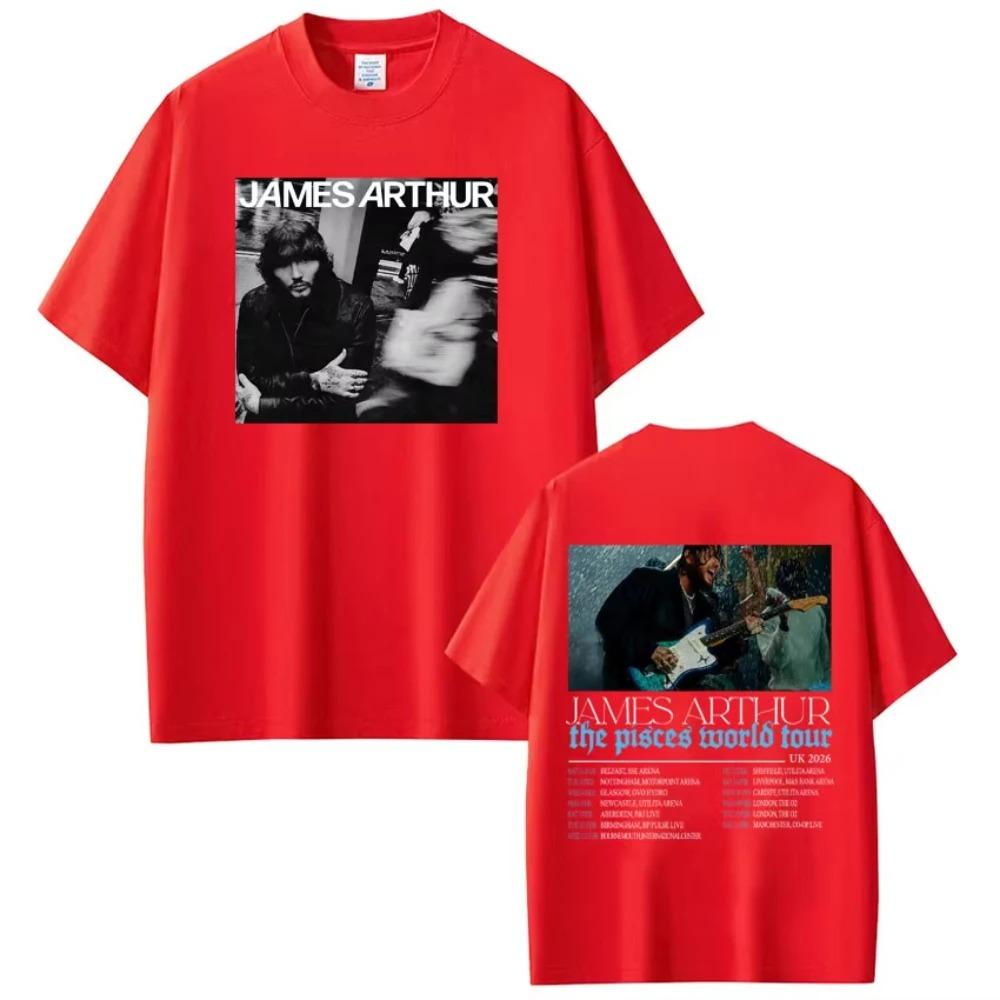 Singer James Arthur 2026 Pisces World Tour Vintage Print TShirt Unisex Fashion Casual Loose Cotton Women And Men TShirt 4XL
Singer James Arthur 2026 Pisces World Tour Vintage Print TShirt Unisex Fashion Casual Loose Cotton Women And Men TShirt 4XL