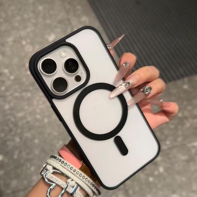 Luxury Magnetic Shockproof Phone Case for Samsung Galaxy S25 S24 FE S23 Plus S26 Ultra for Magsafe Wireless Charge Matte Cover Galaxy A57 чорний
Luxury Magnetic Shockproof Phone Case for Samsung Galaxy S25 S24 FE S23 Plus S26 Ultra for Magsafe Wireless Charge Matte Cover Galaxy A57 чорний