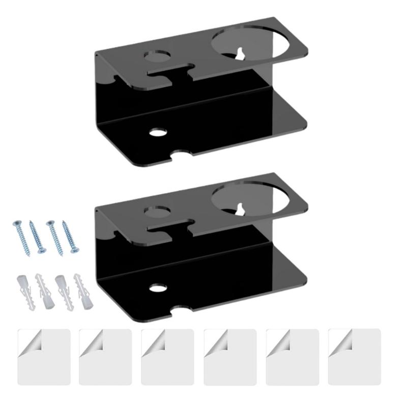 2PCS Adhesive Wall Mount Shaver Storage Rack Waterproof Bathroom Organizers for Shaving Cream and Accessories 1
2PCS Adhesive Wall Mount Shaver Storage Rack Waterproof Bathroom Organizers for Shaving Cream and Accessories 1