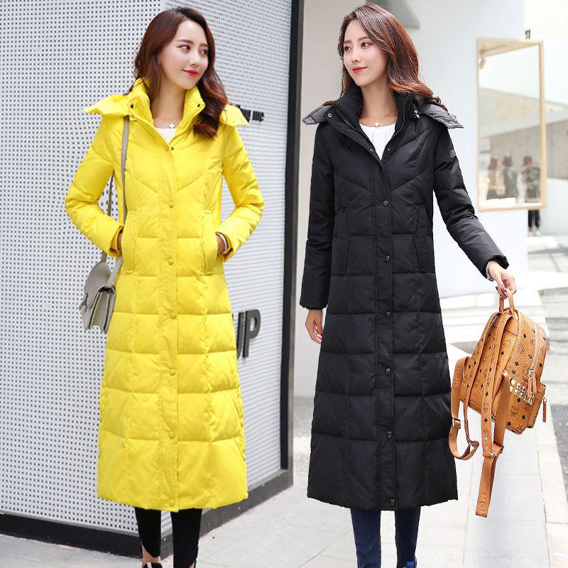 Women s Extra-Long Thickened Down Jacket - Knee-Length Slim Fit Winter Coat Plus Size Fashion S (40-50 kg)
Women s Extra-Long Thickened Down Jacket - Knee-Length Slim Fit Winter Coat Plus Size Fashion S (40-50 kg)