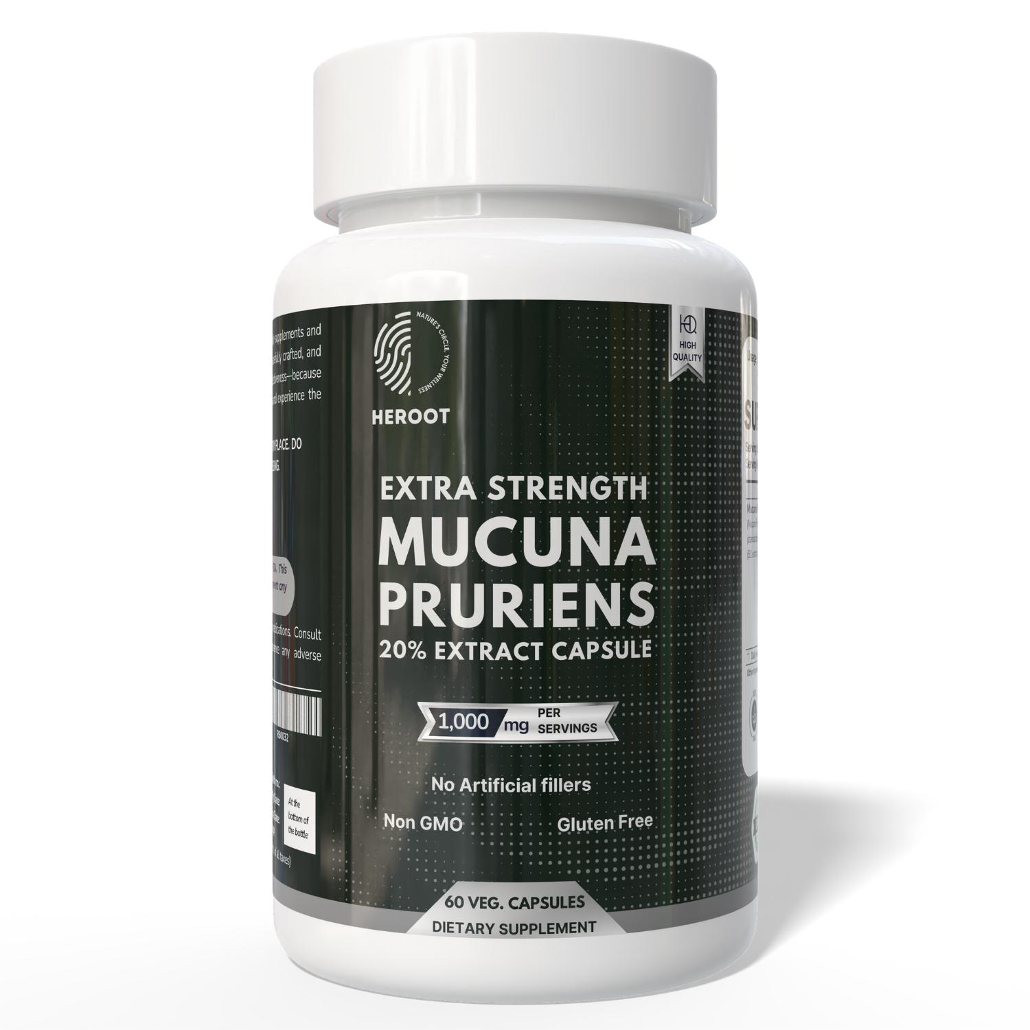 Капсули з порошком екстракту Mucuna Pruriens | 60 капсул Pack=300 Capsules
Капсули з порошком екстракту Mucuna Pruriens | 60 капсул Pack=300 Capsules