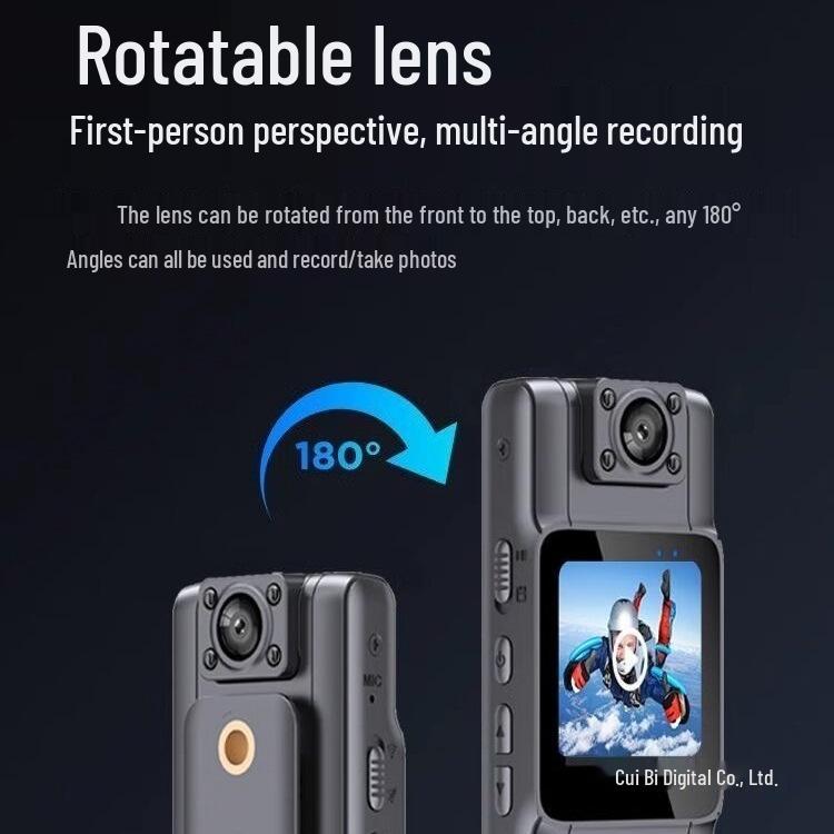 4K HD Night Vision Wireless Chest Camera for Outdoor Sports & Cycling Direct Record (No Card, Bare Device)
4K HD Night Vision Wireless Chest Camera for Outdoor Sports & Cycling Direct Record (No Card, Bare Device)