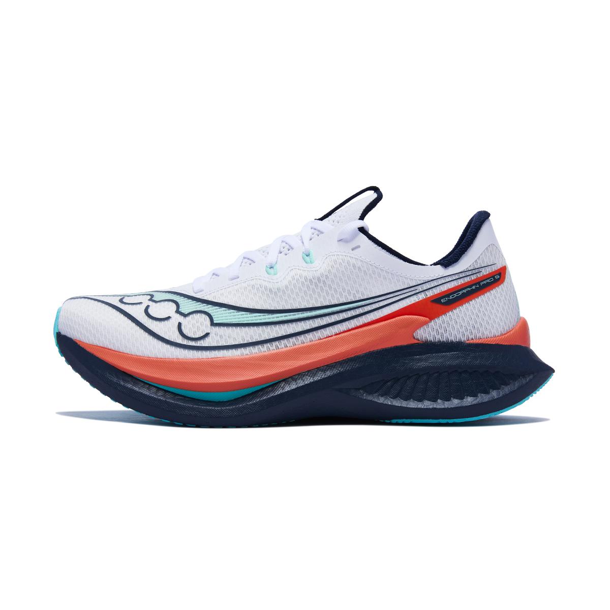Saucony Endorphin Pro 5 Comfortable Sports Bounce Carbon Plate Running Shoes Unisex running shoes White Blue S31064-672 43
Saucony Endorphin Pro 5 Comfortable Sports Bounce Carbon Plate Running Shoes Unisex running shoes White Blue S31064-672 43