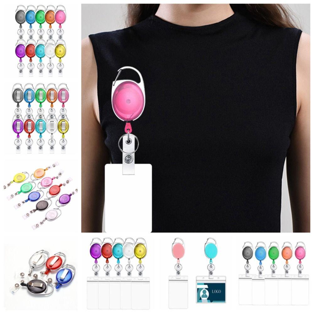 Zinc Zinc Zinc Alloy Retractable Badges Holder Heavy Duty Retractable Keychain ID Work Card Security Holder
Zinc Zinc Zinc Alloy Retractable Badges Holder Heavy Duty Retractable Keychain ID Work Card Security Holder