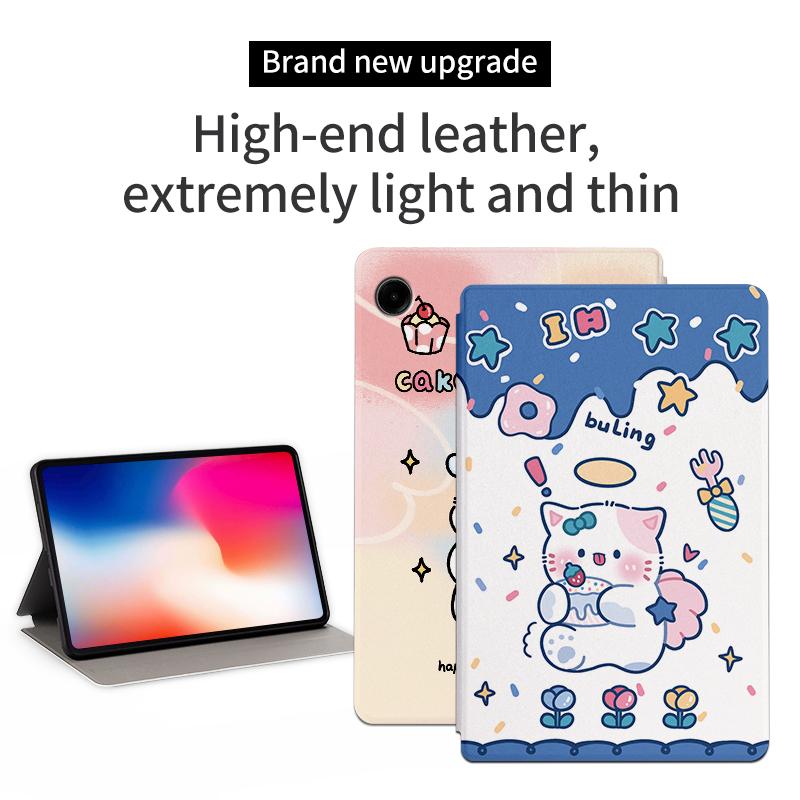 For Samsung Galaxy Tab A9 Smart Cover PU Leather Cartoon Pattern Stand Tablet Case Swimming Kitty
For Samsung Galaxy Tab A9 Smart Cover PU Leather Cartoon Pattern Stand Tablet Case Swimming Kitty
