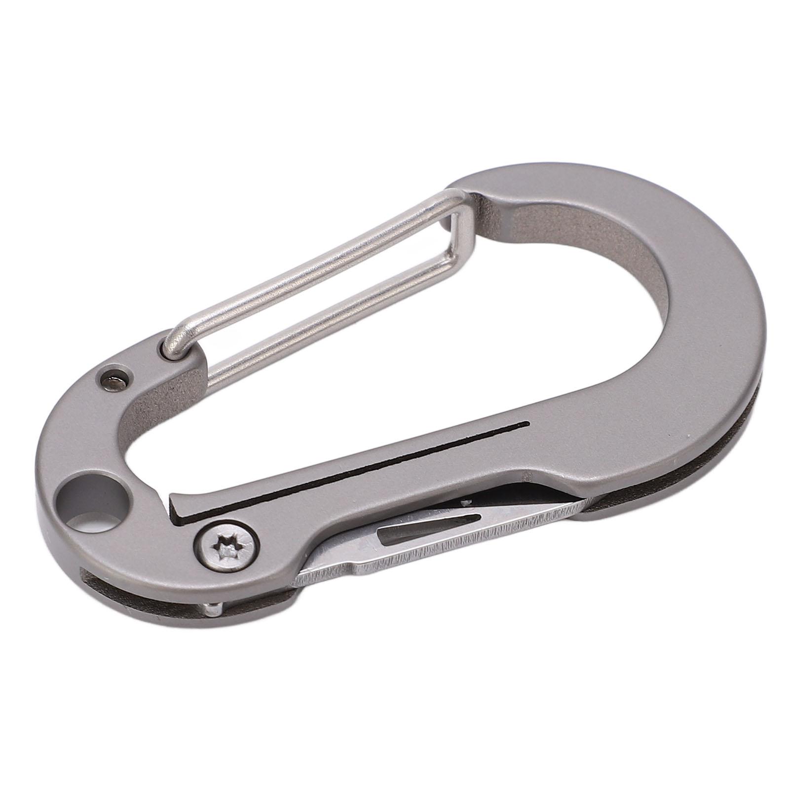 Mini Keychain Knife Titanium Alloy Multifunctional Portable Carabiner Knife Mini Package Opener Knife
Mini Keychain Knife Titanium Alloy Multifunctional Portable Carabiner Knife Mini Package Opener Knife