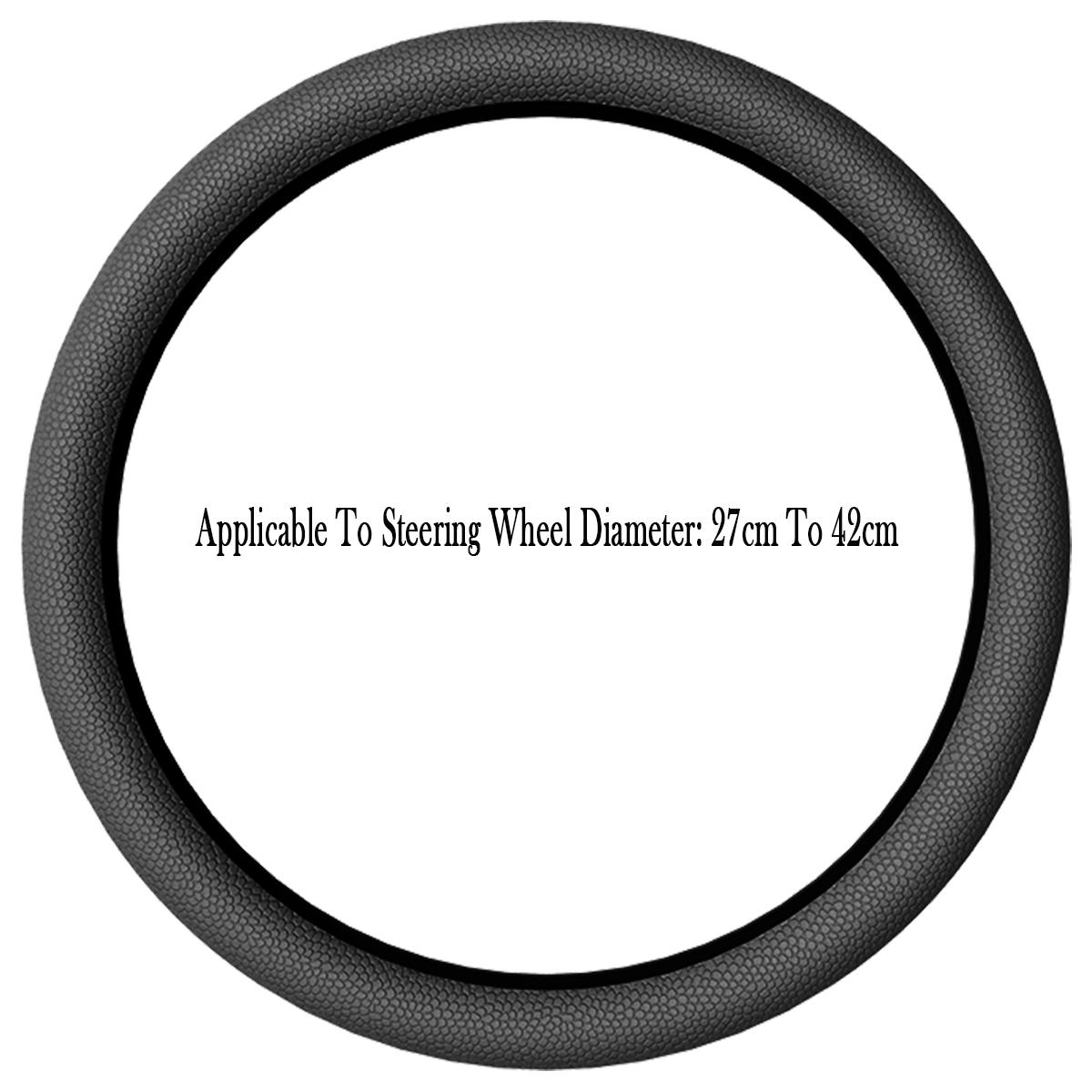 Universal Auto Steering Wheel Cover 37/38cm Silicone Car Steering Wheel Cover Anti-Slip Cover Protective Cover Car Accessories
Universal Auto Steering Wheel Cover 37/38cm Silicone Car Steering Wheel Cover Anti-Slip Cover Protective Cover Car Accessories