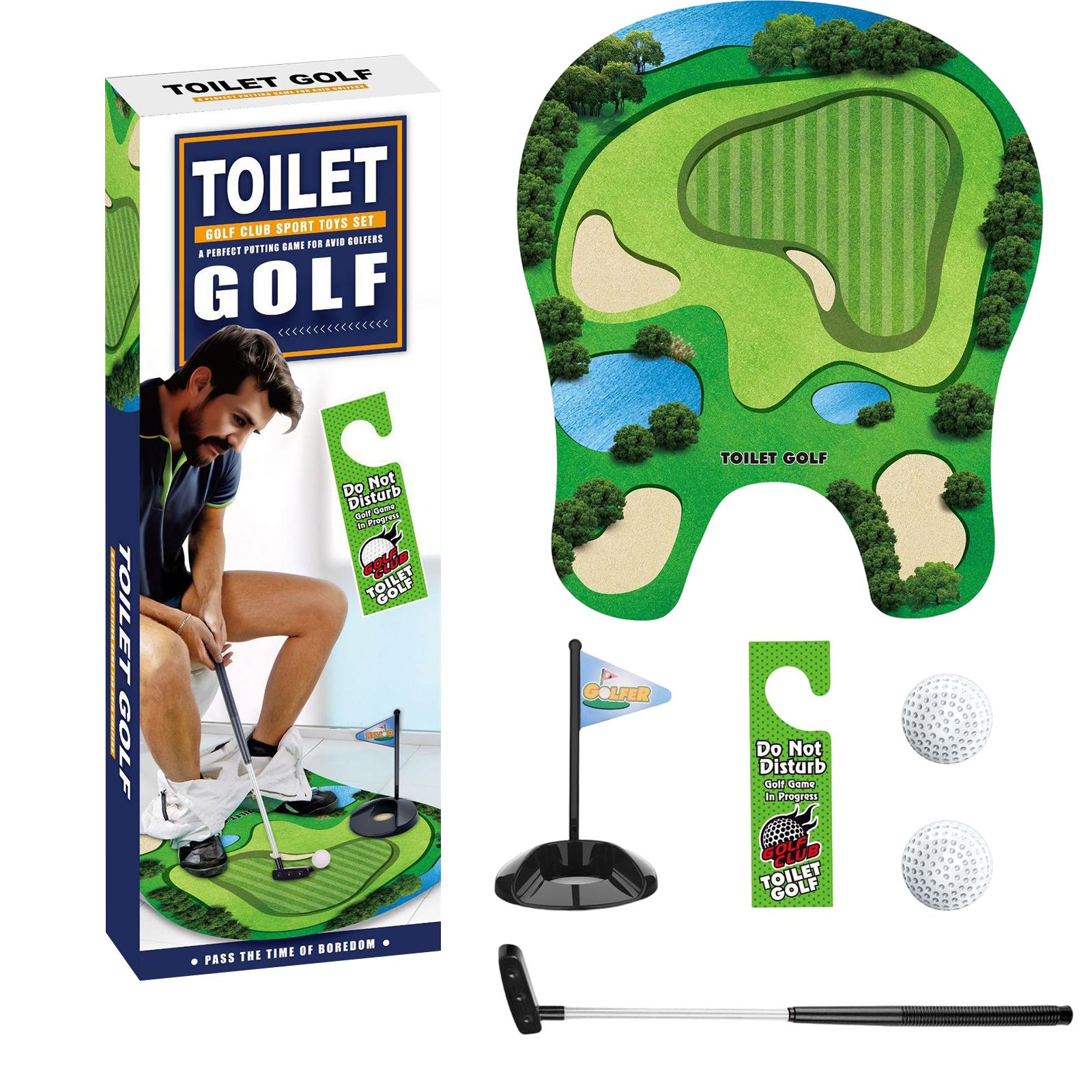 Туалетный гольф Туалетная игрушка Новый уникальный набор Товары для спорта и отдыха One Size
Туалетный гольф Туалетная игрушка Новый уникальный набор Товары для спорта и отдыха One Size