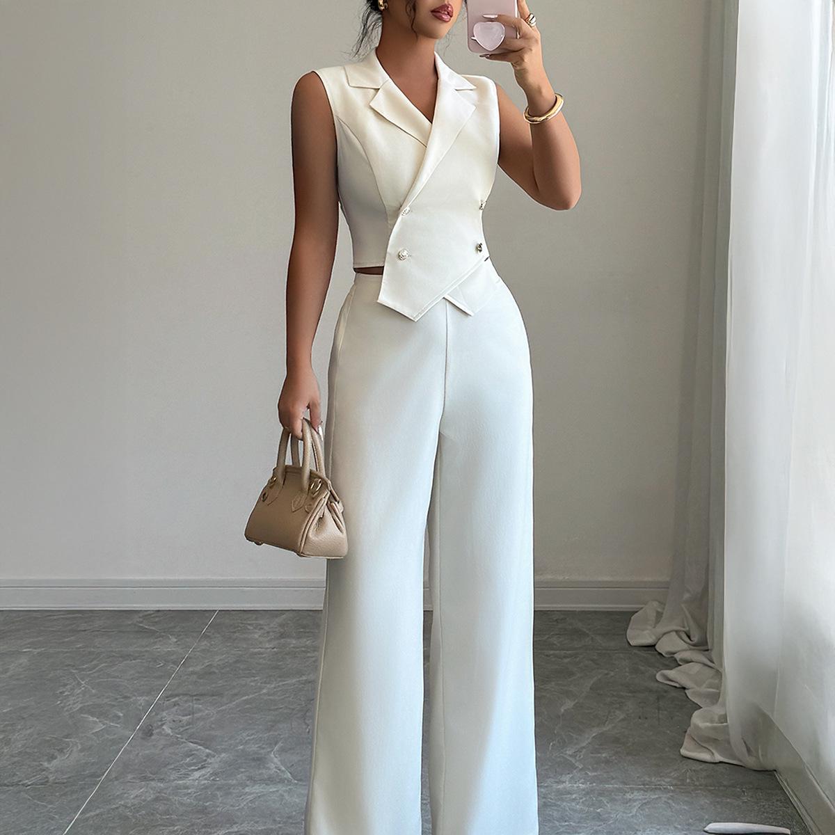European Style Elegant Waist-Cinching Top & Flowy Wide-Leg Pants Suit - Women s Spring/Summer 2026 Collection M абрикосовий
European Style Elegant Waist-Cinching Top & Flowy Wide-Leg Pants Suit - Women s Spring/Summer 2026 Collection M абрикосовий