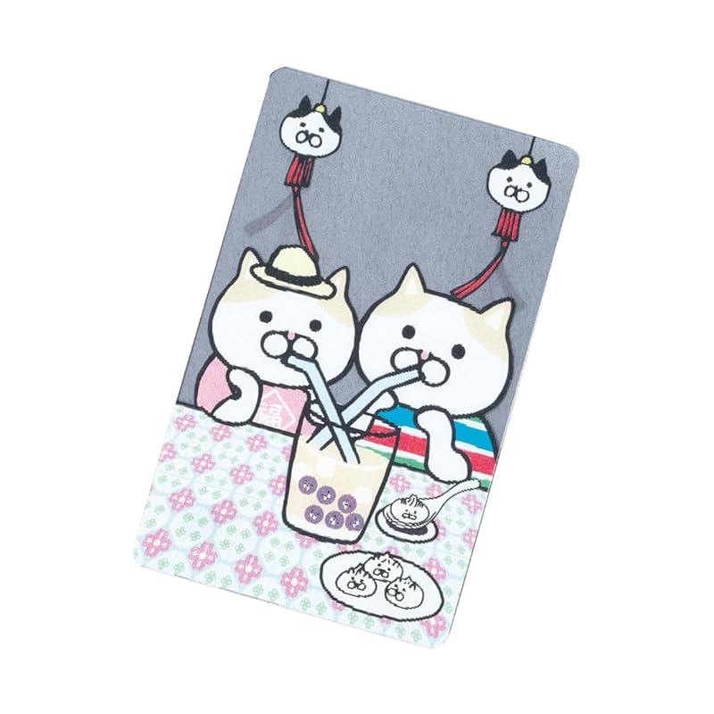 NEKONOBA The pattern changes when you move it! clear card Tapioca Chu Chu Taiwanese cat
NEKONOBA The pattern changes when you move it! clear card Tapioca Chu Chu Taiwanese cat