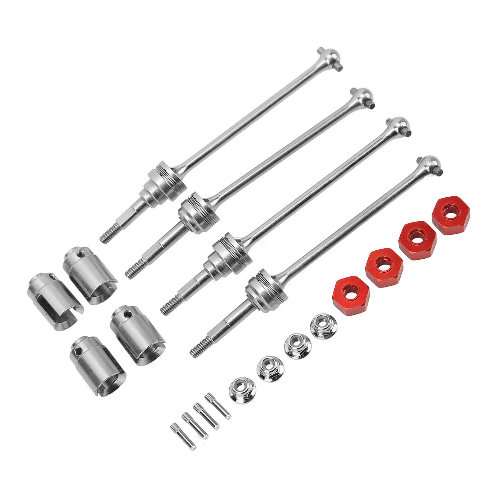 RC Front Rear Drive Shaft Large Angle Powerful Stable Transmission Front Rear CVD Drive Axle Set for TRAXXAS SLASH 1/10
RC Front Rear Drive Shaft Large Angle Powerful Stable Transmission Front Rear CVD Drive Axle Set for TRAXXAS SLASH 1/10