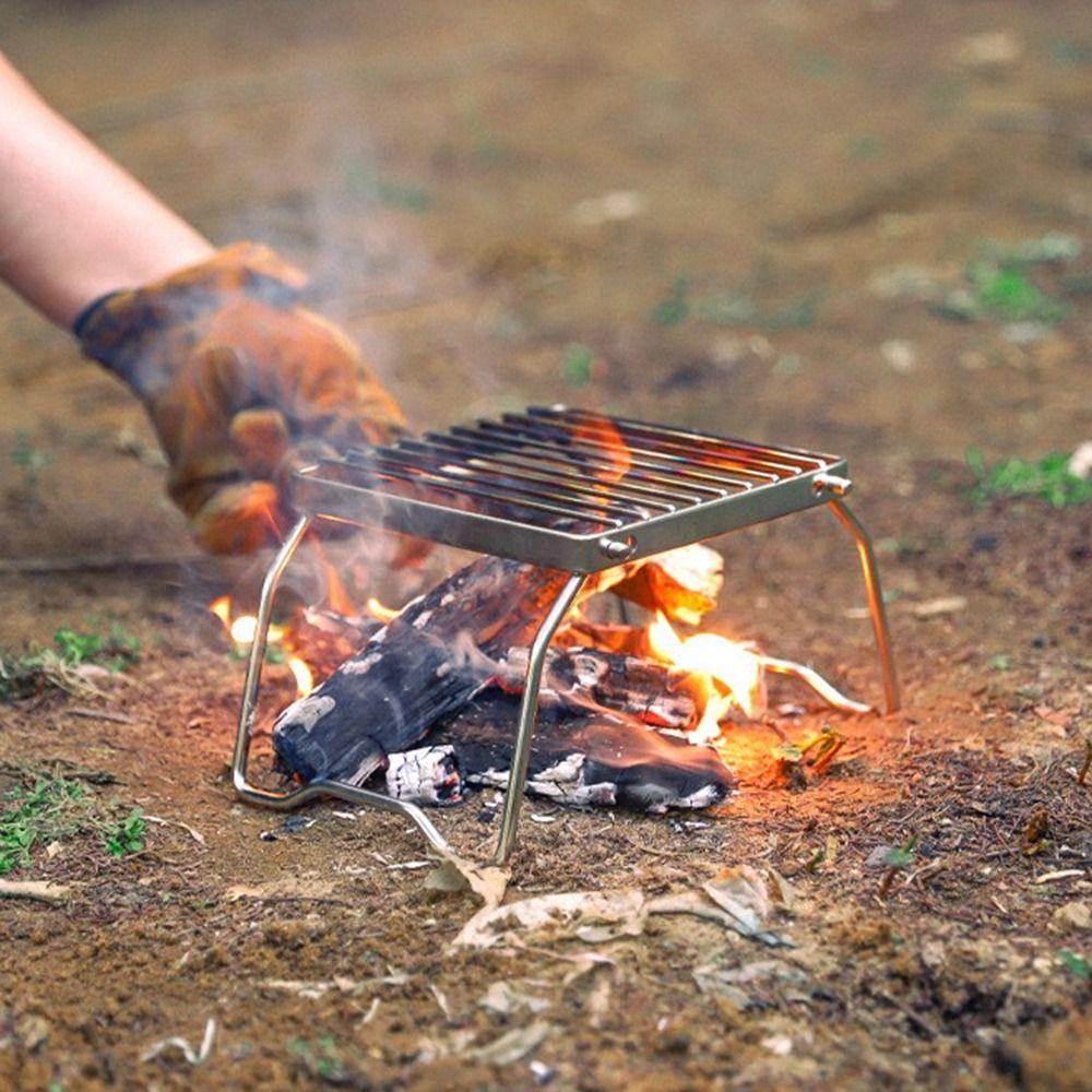 Portable Folding Grill Rack Outdoor Stainless Steel BBQ Grill Mini BBQ Grill Rack Campfire BBQ Grill Rack
Portable Folding Grill Rack Outdoor Stainless Steel BBQ Grill Mini BBQ Grill Rack Campfire BBQ Grill Rack