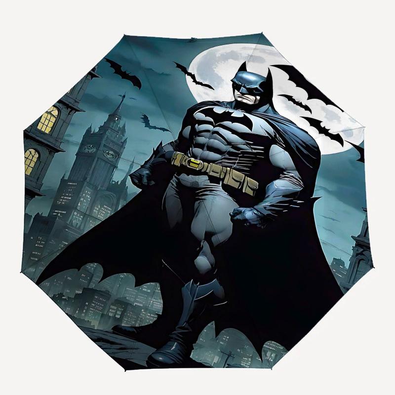 1pc Batman full moon Automatic Folding Umbrella - Compact 8-Rib Design, Durable Plastic & Iron1159L
1pc Batman full moon Automatic Folding Umbrella - Compact 8-Rib Design, Durable Plastic & Iron1159L