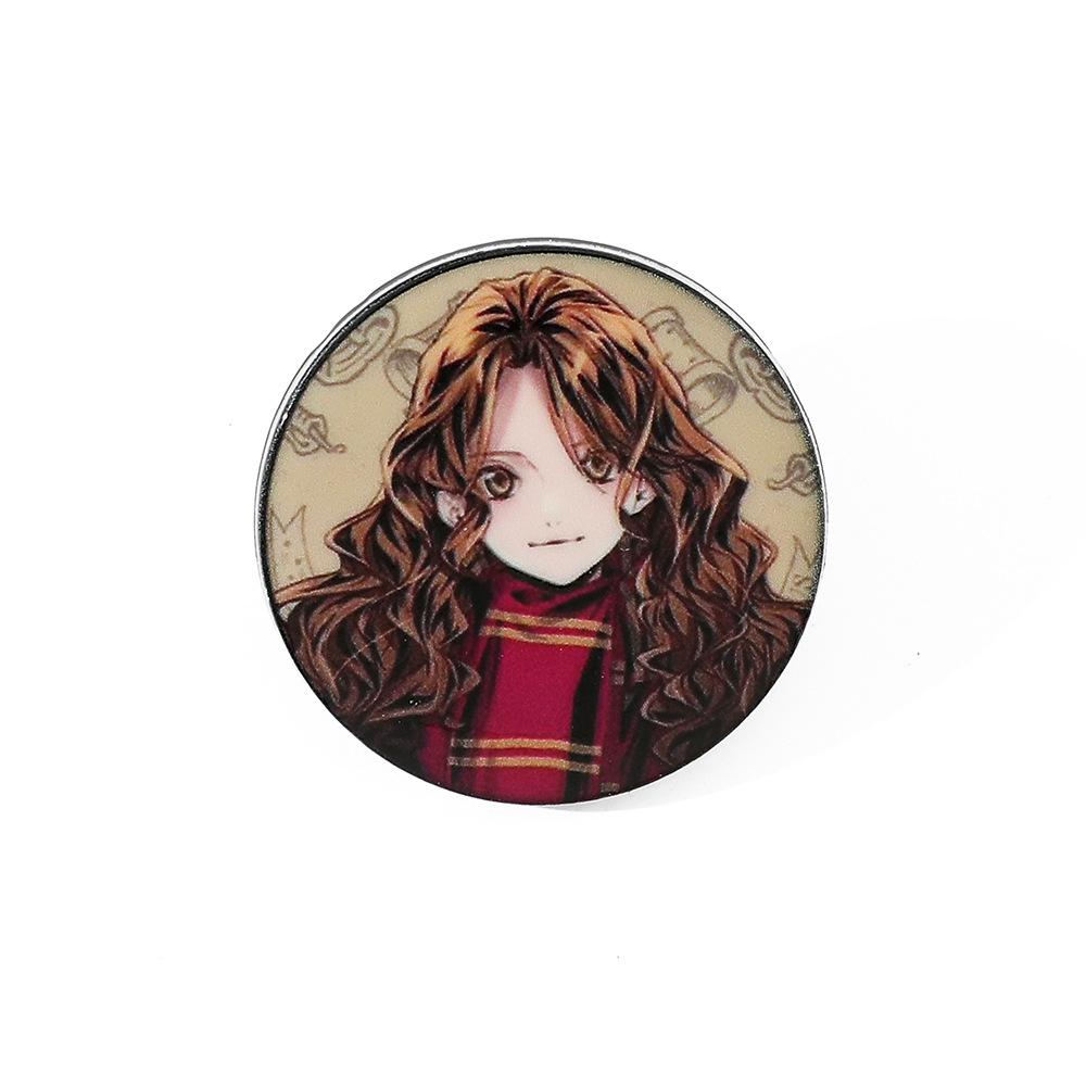 European and American film and television novels characters metal badges magic school alloy printing brooch pin decoration commemoration
European and American film and television novels characters metal badges magic school alloy printing brooch pin decoration commemoration