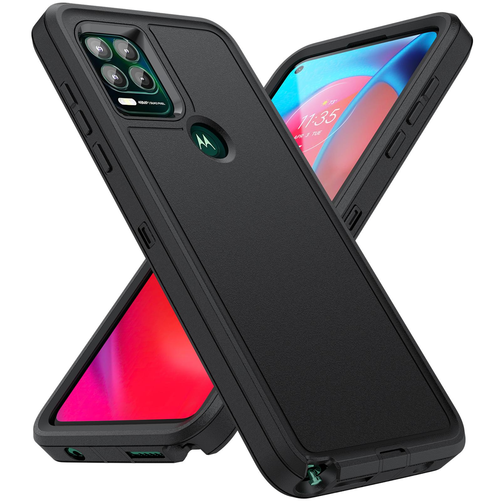 For Motorola Moto G Stylus 5G (2021) Case Shockproof PC+TPU+PC Hybrid Phone Cover Black
For Motorola Moto G Stylus 5G (2021) Case Shockproof PC+TPU+PC Hybrid Phone Cover Black