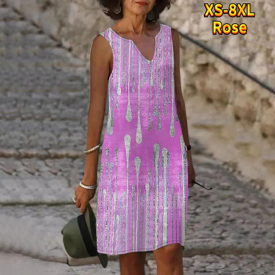 Женское летнее белое обтекаемое платье с v-образным вырезом и принтом капель, повседневное модное платье без рукавов, повседневное свободное сексуальное платье размера плюс XS-8XL 6XL ярко-розовый
Женское летнее белое обтекаемое платье с v-образным вырезом и принтом капель, повседневное модное платье без рукавов, повседневное свободное сексуальное платье размера плюс XS-8XL 6XL ярко-розовый