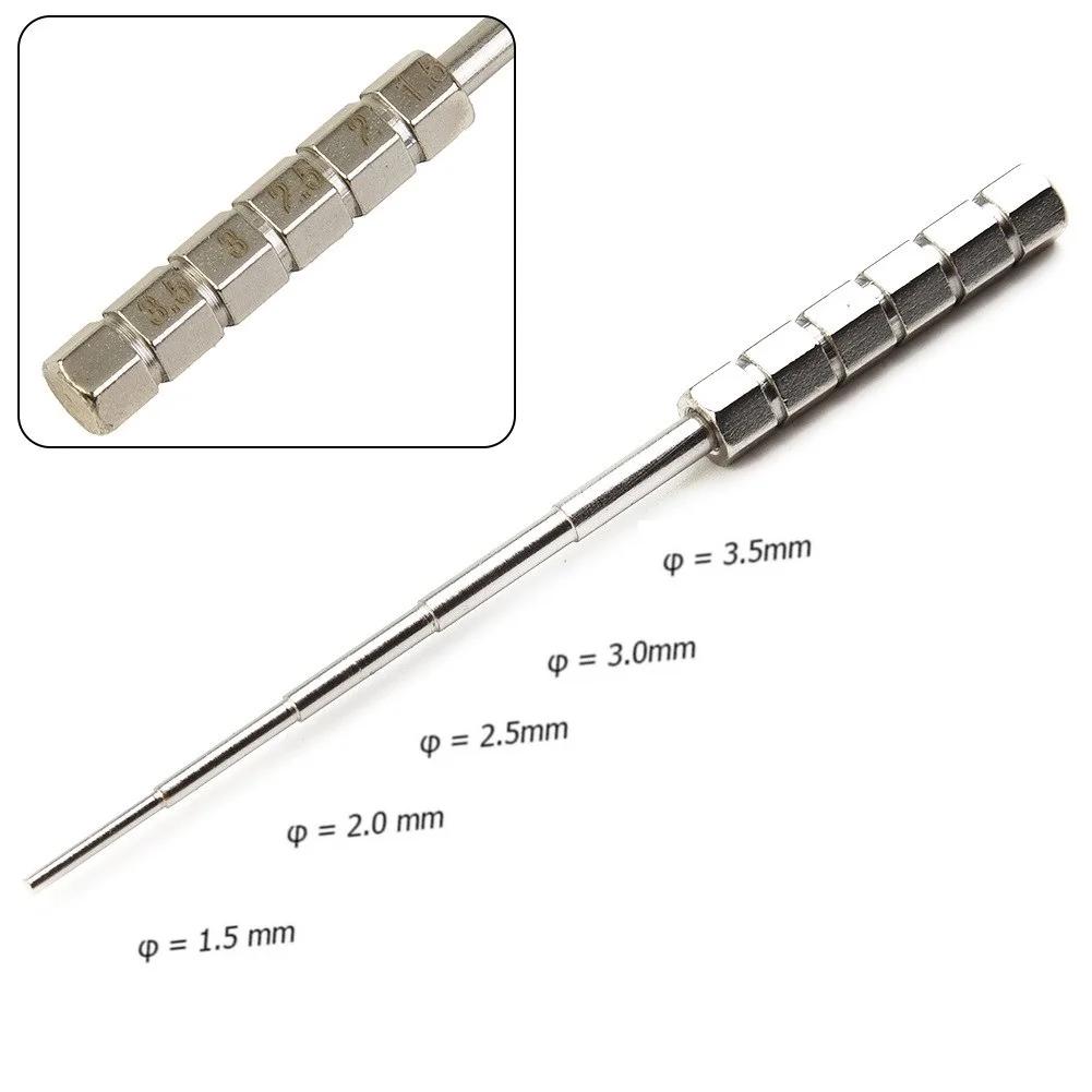 1pc 1.5/2/2.5/3/3.5mm Stainless Steel Wire Winding Rod Wrapping Wire Jig Tool Wrapping Wire Silver Power Tool Accessories China Mainland
1pc 1.5/2/2.5/3/3.5mm Stainless Steel Wire Winding Rod Wrapping Wire Jig Tool Wrapping Wire Silver Power Tool Accessories China Mainland