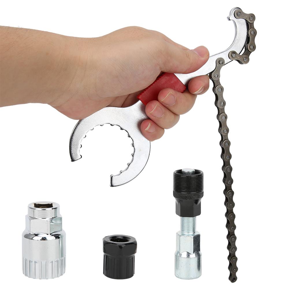 Bicycle Chain Removal Bracket Remover Freewheel Remover Crank Puller Remover Tool
Bicycle Chain Removal Bracket Remover Freewheel Remover Crank Puller Remover Tool