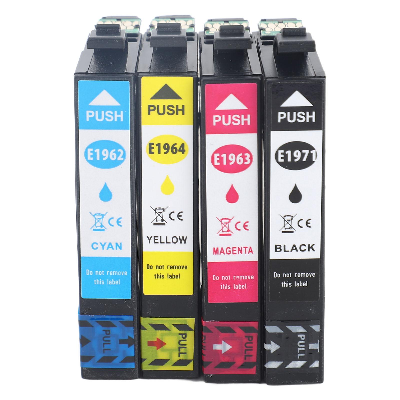 4 Colors Ink Cartridge Inkjet Printer Cartridge Replacement for Expression Black Cyan Magenta Yellow
4 Colors Ink Cartridge Inkjet Printer Cartridge Replacement for Expression Black Cyan Magenta Yellow