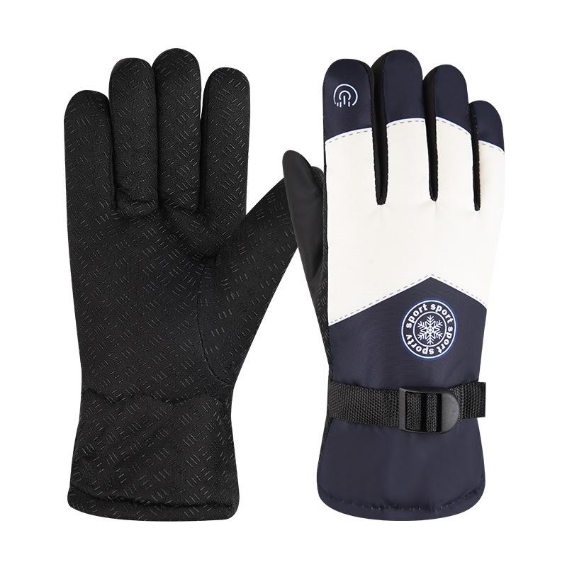 Windproof Water-Repellent Fleece-Lined Ski Gloves for Men & Women - Warm Outdoor Cycling & Motorcycle Gloves for Autumn & Winter One Size
Windproof Water-Repellent Fleece-Lined Ski Gloves for Men & Women - Warm Outdoor Cycling & Motorcycle Gloves for Autumn & Winter One Size
