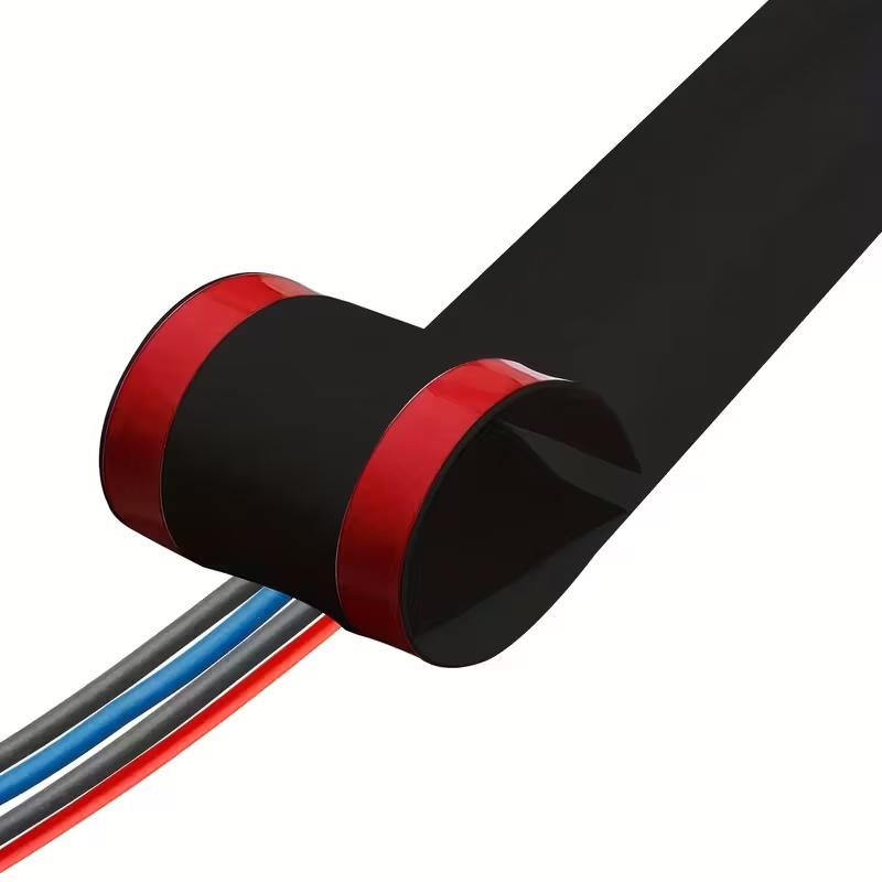 1PC 1/3meters PVC Floor Cable Protector Self Adhesive Wire Cover Flexible Cable Duct Cord Hider For Home Office Desk TV Computer 3.8cm&1m чорний
1PC 1/3meters PVC Floor Cable Protector Self Adhesive Wire Cover Flexible Cable Duct Cord Hider For Home Office Desk TV Computer 3.8cm&1m чорний
