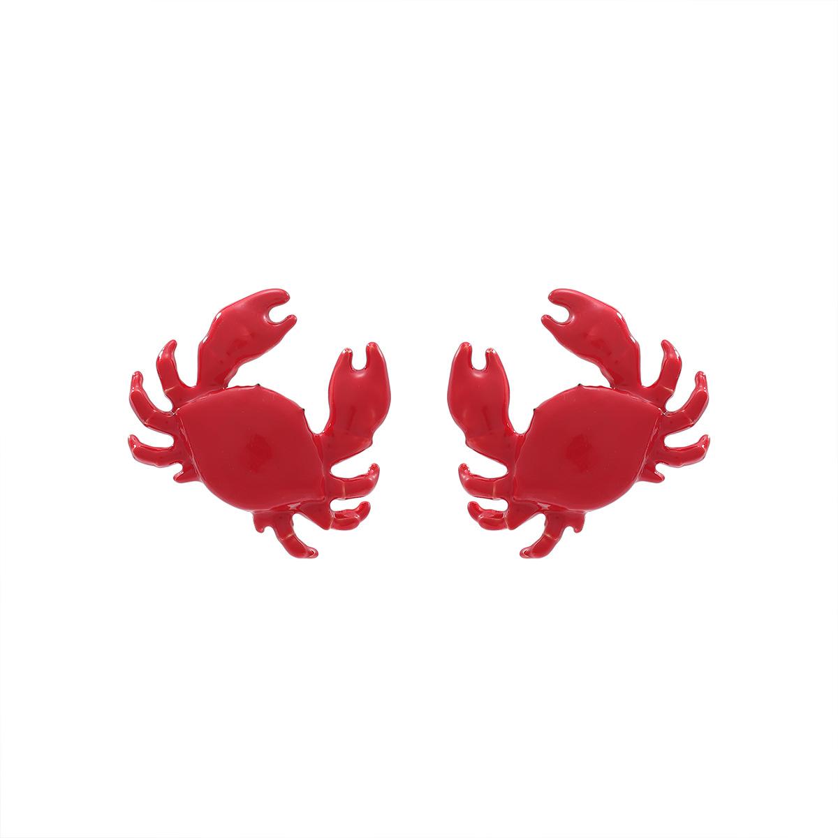 Crab Shape Earrings Summer Beach Ocean Leisure Style Alloy Cute Red Color Women s Fashion HolidayJewelry Accessories красный
Crab Shape Earrings Summer Beach Ocean Leisure Style Alloy Cute Red Color Women s Fashion HolidayJewelry Accessories красный