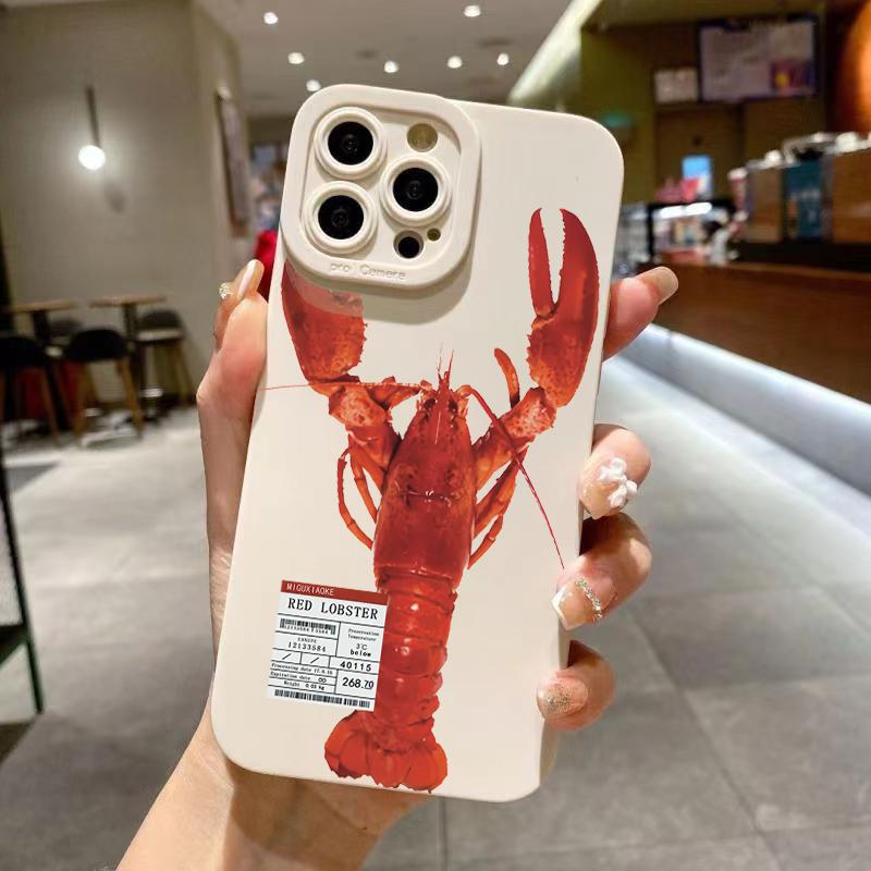 Чехол для телефона с принтом «Лобстер, Кошка, Динозавр, Птица» для iPhone 16 15 14 13 12 11 Pro Max XS X XR 7 8 SE, Мягкая силиконовая крышка iPhone 16
Чехол для телефона с принтом «Лобстер, Кошка, Динозавр, Птица» для iPhone 16 15 14 13 12 11 Pro Max XS X XR 7 8 SE, Мягкая силиконовая крышка iPhone 16