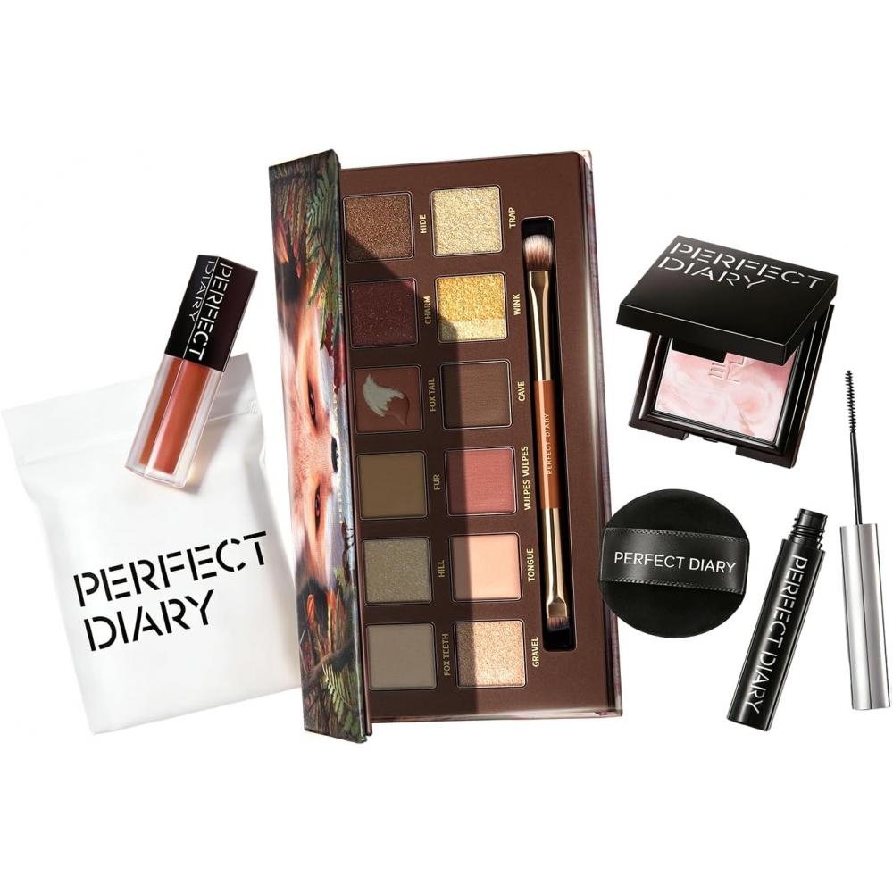 Perfect Diary Eyeshadow Cosmetics Gift Set 6 Items Makeup Set For Beginners
Perfect Diary Eyeshadow Cosmetics Gift Set 6 Items Makeup Set For Beginners