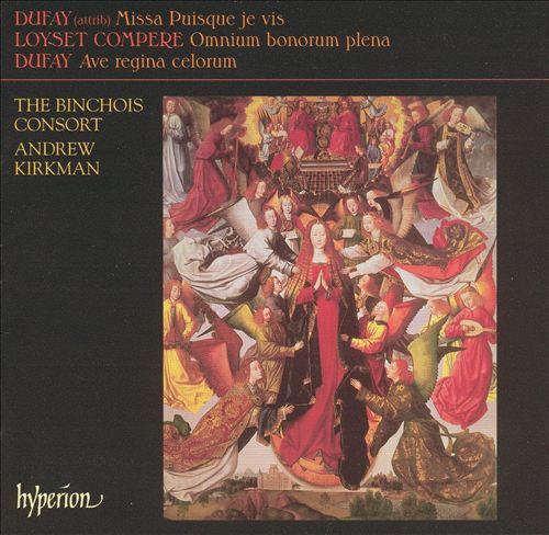 CD GUILLAUME DUFAY / LOYSET COMPÈRE - - Missa Puisque Je Vis / Omnium Bonor CDA67368 Hyperion 2003 Japan Classical Used
CD GUILLAUME DUFAY / LOYSET COMPÈRE - - Missa Puisque Je Vis / Omnium Bonor CDA67368 Hyperion 2003 Japan Classical Used