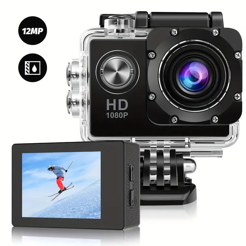 DV Mini Helme HD 1080P Sports Action Водонепроникна камера для запису дайвінгу Full HD Cam Екстремальні вправи Відеореєстратор Відеокамера чорний
DV Mini Helme HD 1080P Sports Action Водонепроникна камера для запису дайвінгу Full HD Cam Екстремальні вправи Відеореєстратор Відеокамера чорний
