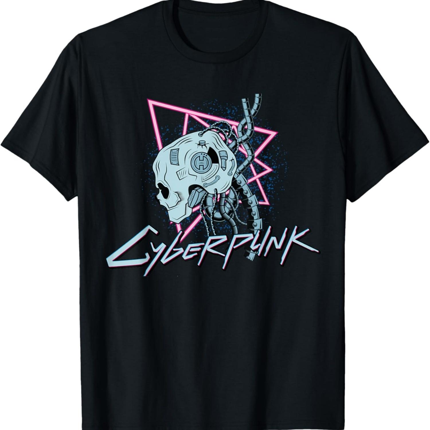 Futuristic Skull with Tech Wires Retro 80s Vibe T-Shirt XXXXXL чорний
Futuristic Skull with Tech Wires Retro 80s Vibe T-Shirt XXXXXL чорний