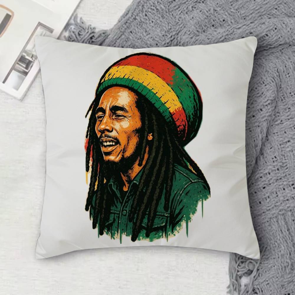 BBob Marley Doublesided Printed Square Decorative Cushion Cover for Sofa Living Room Home Decor 30x30 cm
BBob Marley Doublesided Printed Square Decorative Cushion Cover for Sofa Living Room Home Decor 30x30 cm