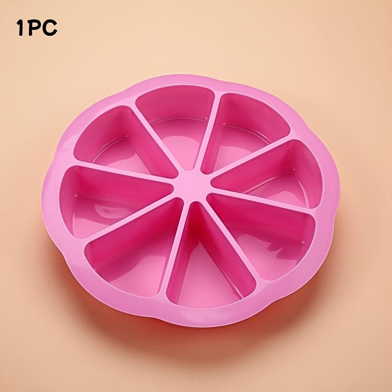 1pc Silicone Triangle Cake Mold, 8-hole non-stick baking pan for brownies, muffins and daily baking. рожевий
1pc Silicone Triangle Cake Mold, 8-hole non-stick baking pan for brownies, muffins and daily baking. рожевий