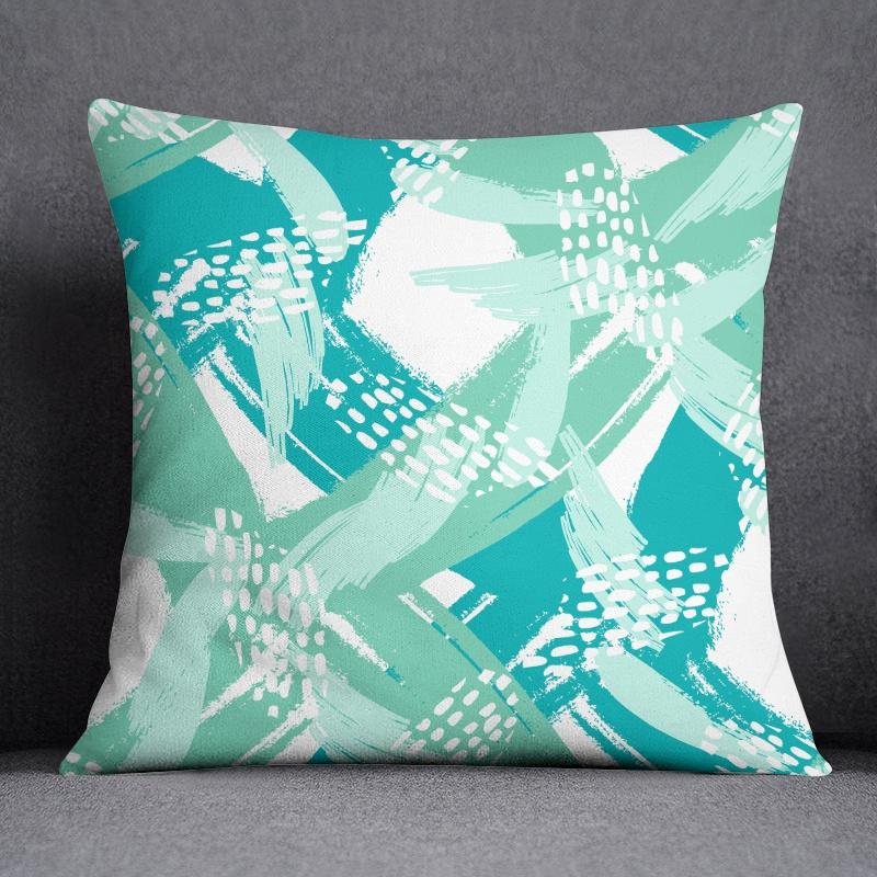 Abstract Summer Fresh Mint Blue Green Pattern Series Pillow Bedroom Sofa Car Cushion Cover case (45cm*45cm) 16x16Inch
Abstract Summer Fresh Mint Blue Green Pattern Series Pillow Bedroom Sofa Car Cushion Cover case (45cm*45cm) 16x16Inch