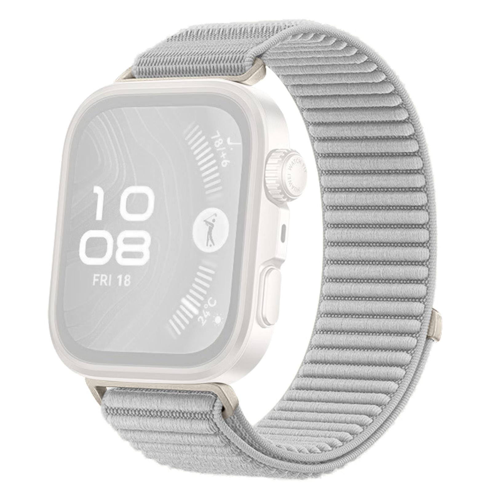 Wrist Strap for Huawei Watch Fit 4 Pro/Fit 4/Fit 3 Magic Tape Nylon Woven Watch Band Grey
Wrist Strap for Huawei Watch Fit 4 Pro/Fit 4/Fit 3 Magic Tape Nylon Woven Watch Band Grey