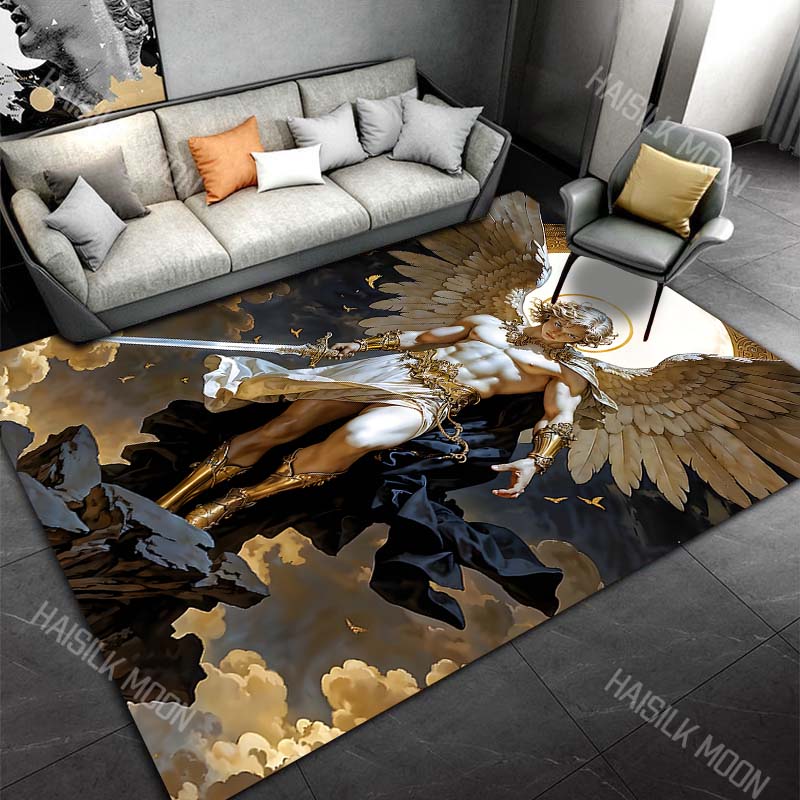 Angel halo golden armor Print Carpet Rug for Living Room Bedroom Sofa Doormat Home Decor Non-slip Floor Mat 40x60cm
Angel halo golden armor Print Carpet Rug for Living Room Bedroom Sofa Doormat Home Decor Non-slip Floor Mat 40x60cm