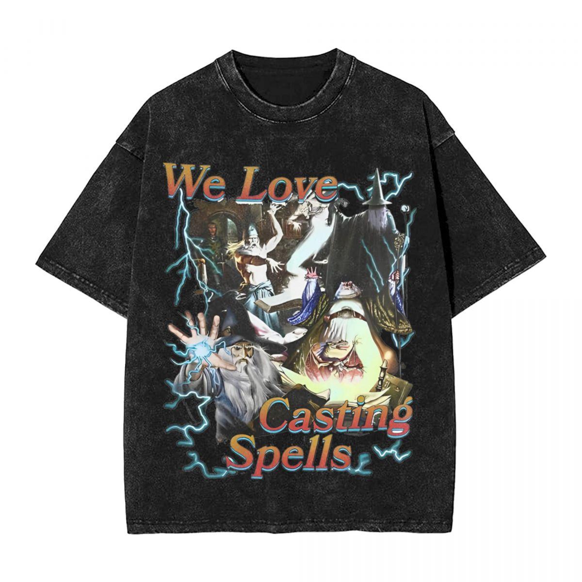 Washed T Shirts Shadow Wizard Money Gang TShirt Oversize We Love Casting Spells Tees Streetwear Printed Tops for Men Women Tops S
Washed T Shirts Shadow Wizard Money Gang TShirt Oversize We Love Casting Spells Tees Streetwear Printed Tops for Men Women Tops S
