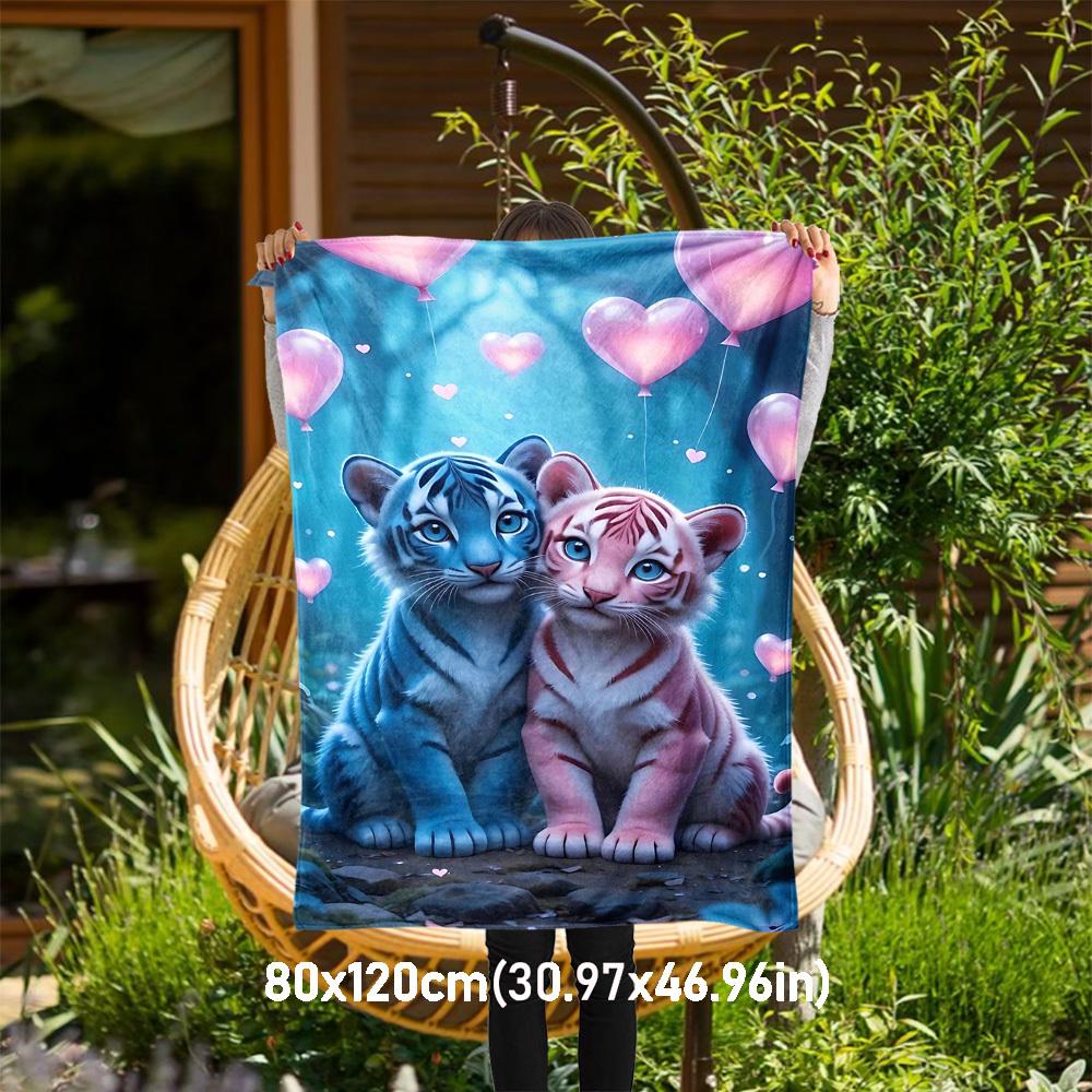 1pc Tiger Cubs Outdoor Flannel Blanket Soft Warm All-Season Throw for Sofa Bed Car Camping Office, Cozy Gift Idea1155S 80x120cm(31x47inch)
1pc Tiger Cubs Outdoor Flannel Blanket Soft Warm All-Season Throw for Sofa Bed Car Camping Office, Cozy Gift Idea1155S 80x120cm(31x47inch)
