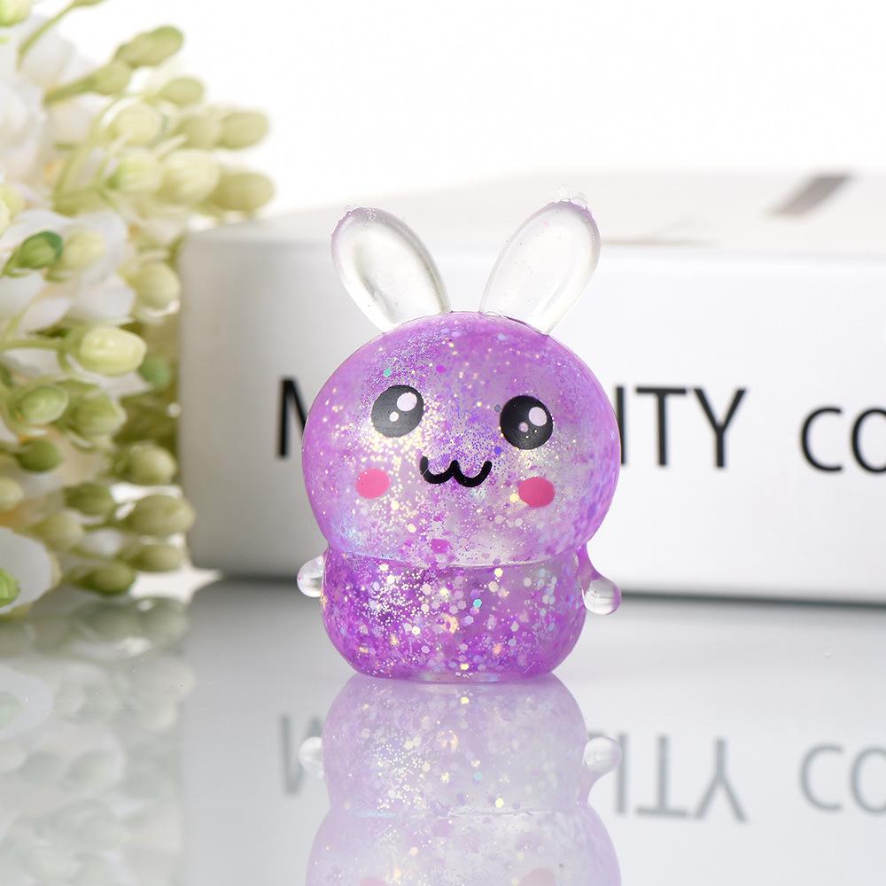 ElegantJapanese and Korean Easter bunny maltose pinch music vent slow rebound decompression toy decompression ball
ElegantJapanese and Korean Easter bunny maltose pinch music vent slow rebound decompression toy decompression ball