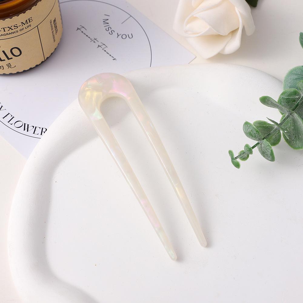 Корейская U-образная шпилька для волос с уксусной кислотой — элегантный ретро-стиль для женщин 11.0 cm
Корейская U-образная шпилька для волос с уксусной кислотой — элегантный ретро-стиль для женщин 11.0 cm