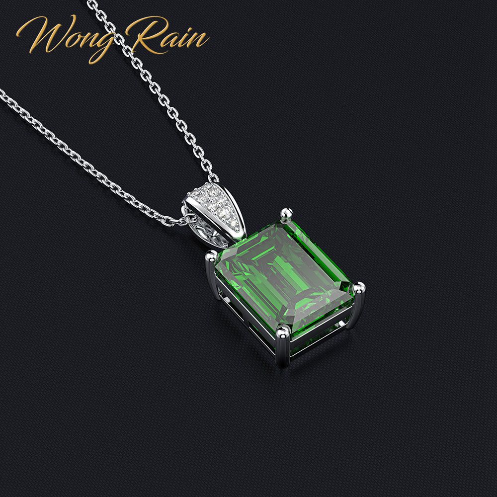 Wong Rain Vintage 100% стерлингового серебра 925 пробы, созданный муассанит изумруд драгоценный камень бриллианты кулон ожерелье ювелирные изделия оптом
Wong Rain Vintage 100% стерлингового серебра 925 пробы, созданный муассанит изумруд драгоценный камень бриллианты кулон ожерелье ювелирные изделия оптом