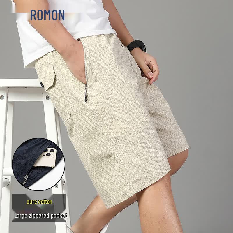 ROMON Men s Printed Cotton Cargo Beach Shorts XL
ROMON Men s Printed Cotton Cargo Beach Shorts XL