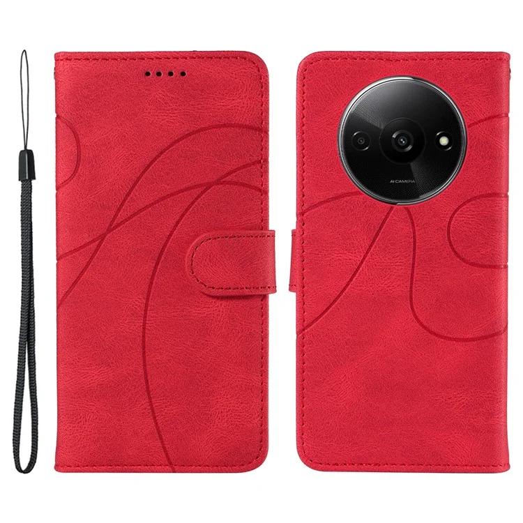 For Xiaomi Redmi A3 / Poco C61 4G Phone Case Imprinted Curved Line Leather Flip Cover
For Xiaomi Redmi A3 / Poco C61 4G Phone Case Imprinted Curved Line Leather Flip Cover