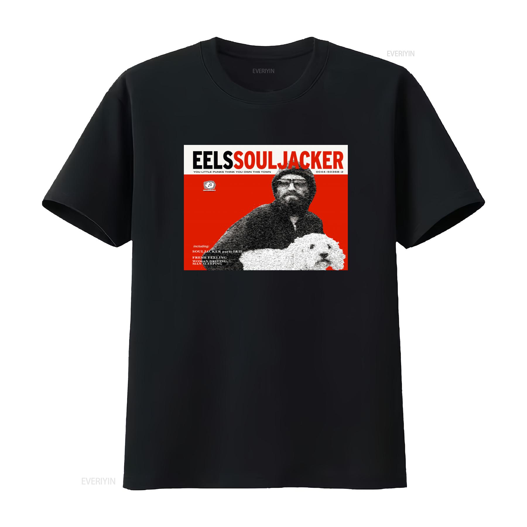 Eels Souljacker Album Cover Print T Shirt Rock Music Fan vintage Washed Breathable designer clothes Unisex Casual homme Soft 4XL
Eels Souljacker Album Cover Print T Shirt Rock Music Fan vintage Washed Breathable designer clothes Unisex Casual homme Soft 4XL