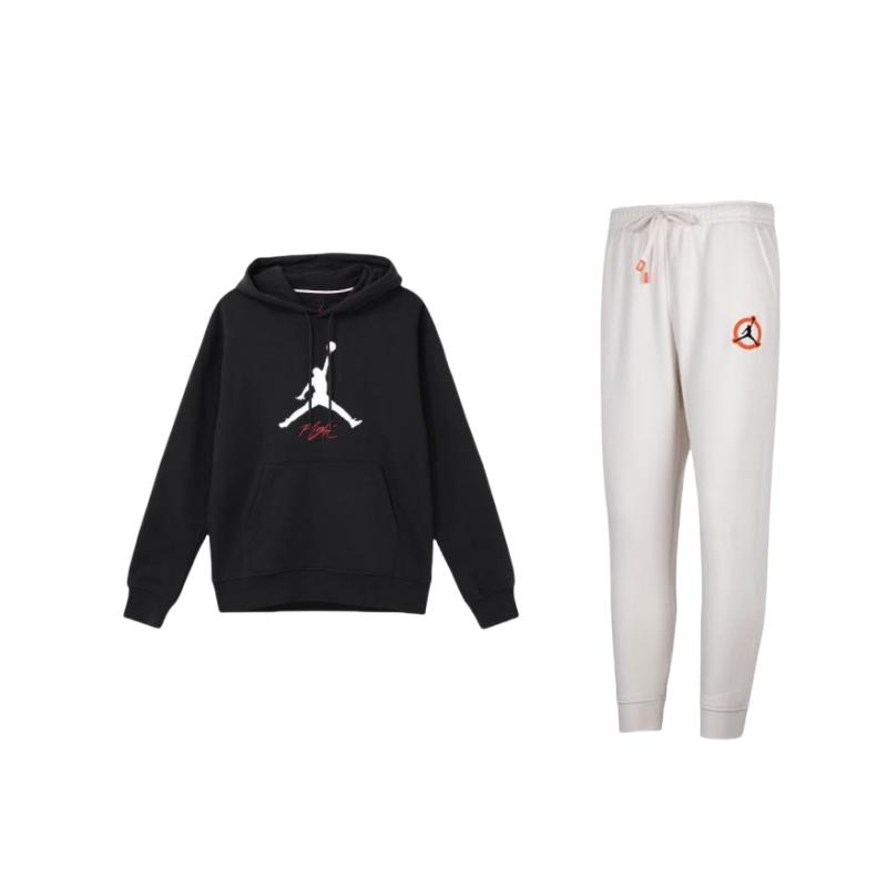Jordan Logo Pattern Hoodie And Cuffed Sweatpants Casual Sports Set Men sweatshirts and pants DV7597-030+FD7546-010 L
Jordan Logo Pattern Hoodie And Cuffed Sweatpants Casual Sports Set Men sweatshirts and pants DV7597-030+FD7546-010 L