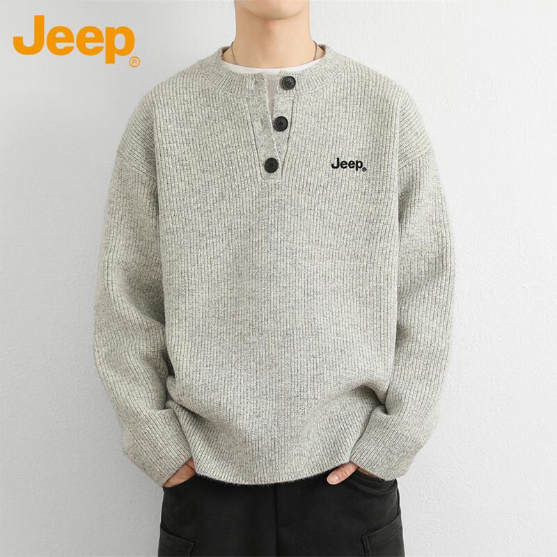 JEEP Men s Thickened Warm Crew Neck Pullover Sweater 2XL
JEEP Men s Thickened Warm Crew Neck Pullover Sweater 2XL