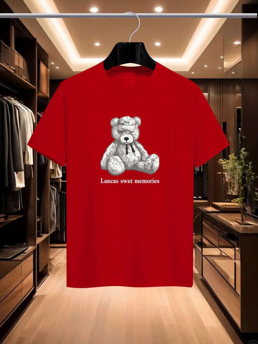 Летняя мужская футболка 2025 года, роскошный международный бренд, принт мультяшного медведя, круглый вырез из чистого хлопка, повседневная и модная Y2K 4XL
Летняя мужская футболка 2025 года, роскошный международный бренд, принт мультяшного медведя, круглый вырез из чистого хлопка, повседневная и модная Y2K 4XL