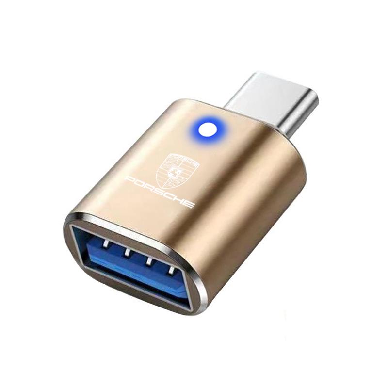 Car Type C To USB Adapter laptop U Disk Micro USB For Porsche Cayenne Macan 911 Boxster Cayman Panamera 718 Auto Accessories 1pc золотий
Car Type C To USB Adapter laptop U Disk Micro USB For Porsche Cayenne Macan 911 Boxster Cayman Panamera 718 Auto Accessories 1pc золотий