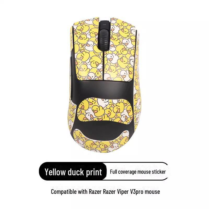 Захисна плівка Razer DeathAdder V3 Pro проти ковзання, подряпин і поту all inclusive duck print mouse sticker жовтий
Захисна плівка Razer DeathAdder V3 Pro проти ковзання, подряпин і поту all inclusive duck print mouse sticker жовтий